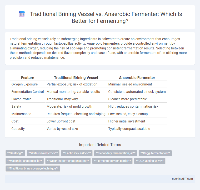 Traditional Brining Vessel vs. Anaerobic Fermenter: Which Is Better for Fermenting?