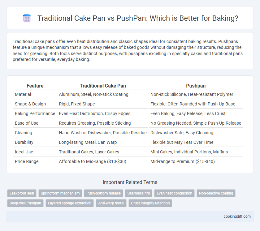 Traditional Cake Pan vs PushPan: Which is Better for Baking?
