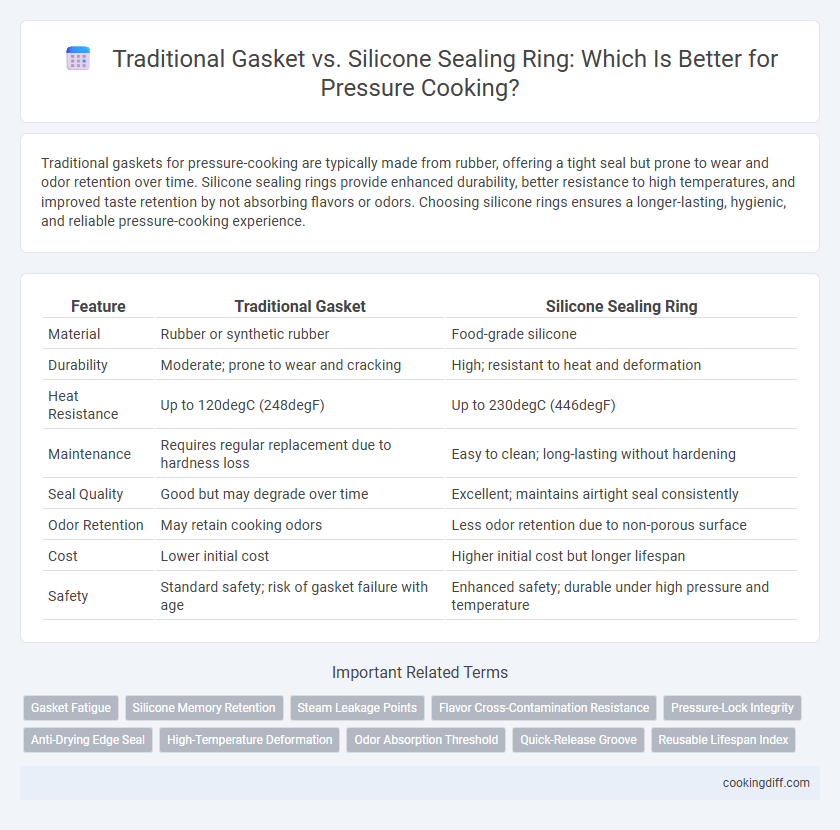 Traditional Gasket vs. Silicone Sealing Ring: Which Is Better for Pressure Cooking?