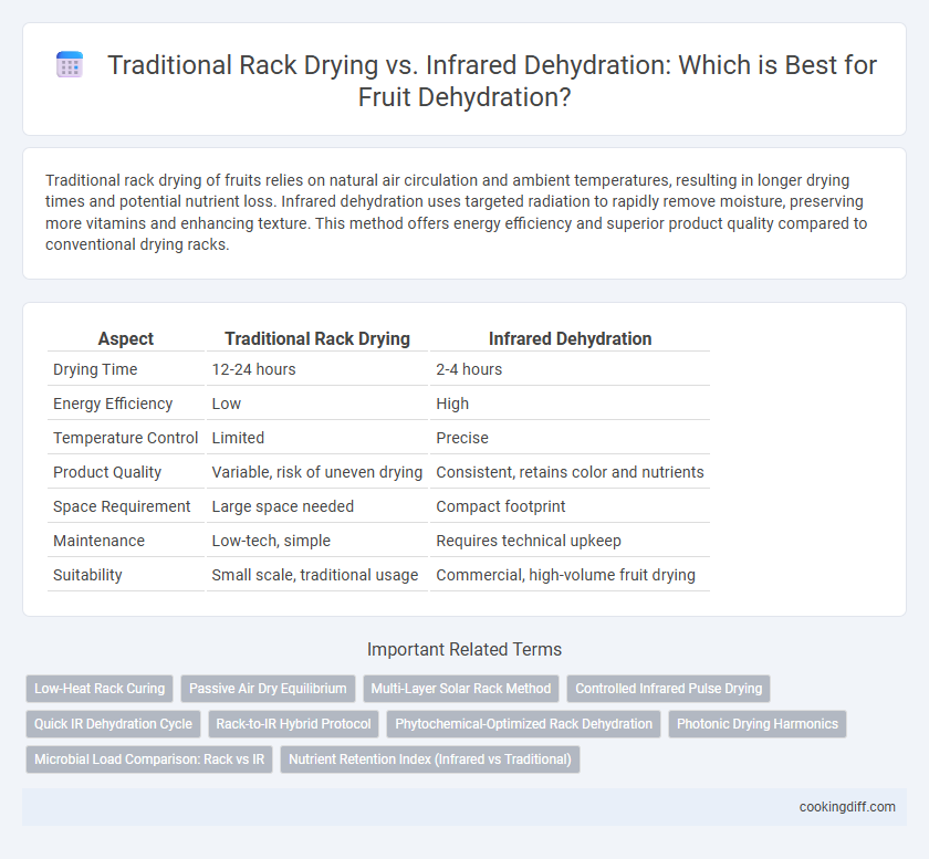 Traditional Rack Drying vs. Infrared Dehydration: Which is Best for Fruit Dehydration?