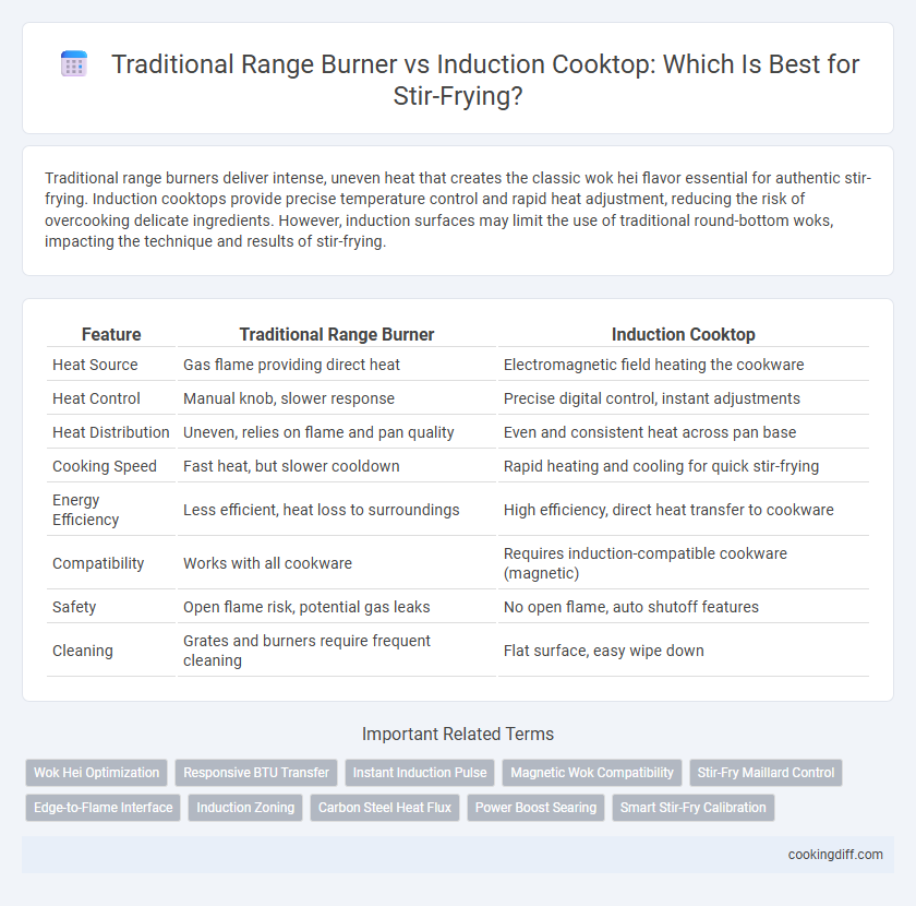 Traditional Range Burner vs Induction Cooktop: Which Is Best for Stir-Frying?