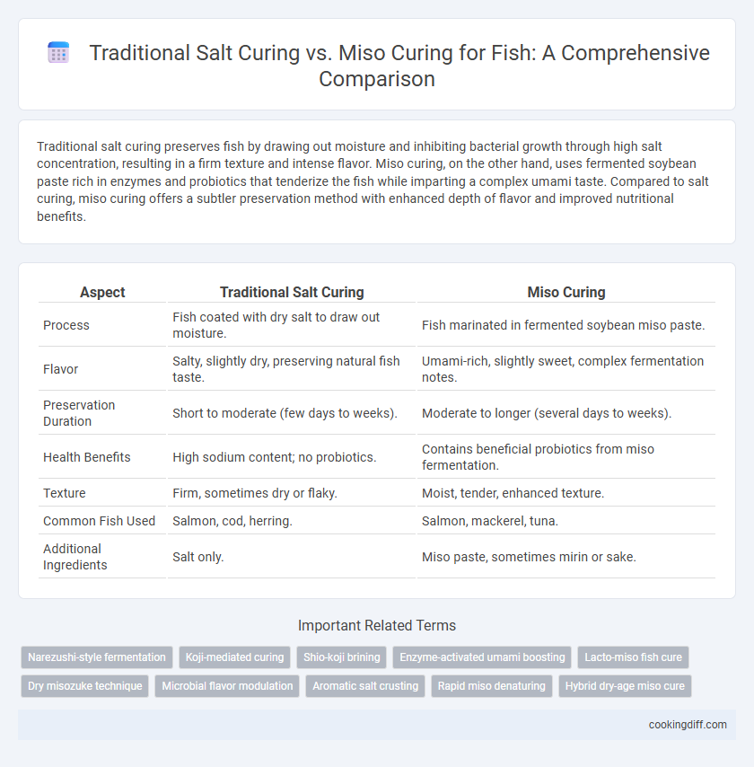 Traditional Salt Curing vs. Miso Curing for Fish: A Comprehensive Comparison