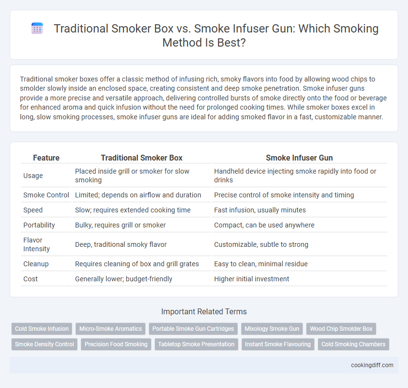 Traditional Smoker Box vs. Smoke Infuser Gun: Which Smoking Method Is Best?