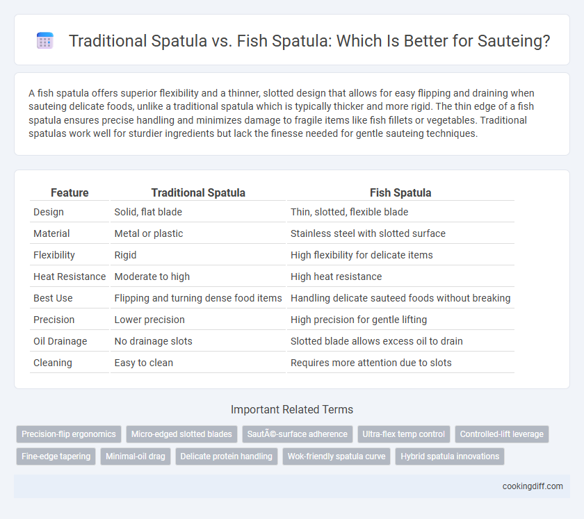 Traditional Spatula vs. Fish Spatula: Which Is Better for Sauteing?