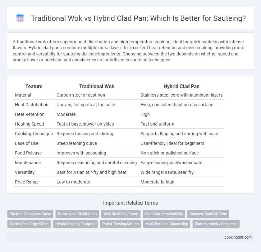 Traditional Wok vs Hybrid Clad Pan: Which Is Better for Sauteing?