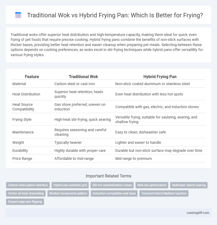 Traditional Wok vs Hybrid Frying Pan: Which Is Better for Frying?