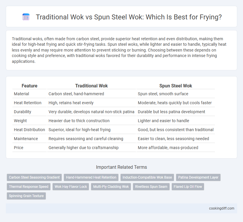 Traditional Wok vs Spun Steel Wok: Which Is Best for Frying?