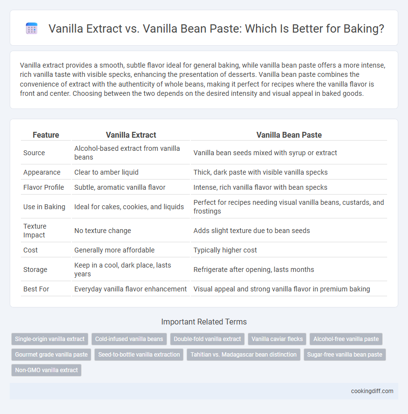 Vanilla Extract vs. Vanilla Bean Paste: Which Is Better for Baking?