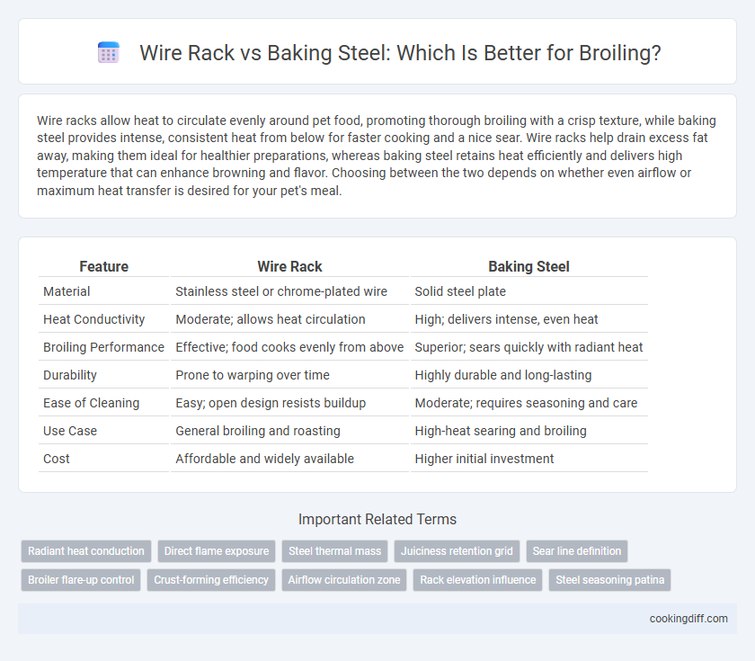 Wire Rack vs Baking Steel: Which Is Better for Broiling?