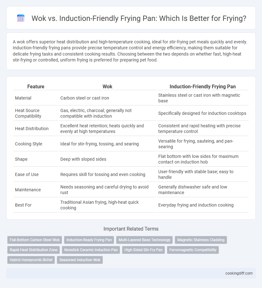 Wok vs. Induction-Friendly Frying Pan: Which Is Better for Frying?